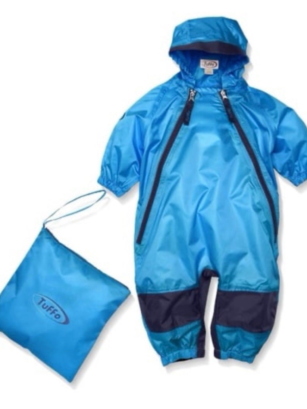 NWT Tuffo Little Kids' Muddy Buddy Coverall, Blue, 3T